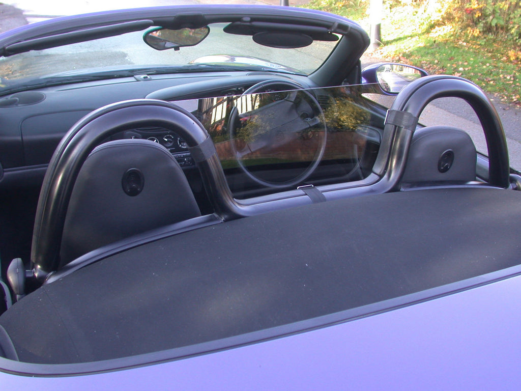 porsche boxster 986 1996 2004 half size wind deflector tinted