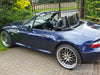 BMW Z3 Wind Deflector to fit Standard Roll Bars - Tinted Perspex