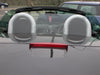 ford ka street ka 1996 2008 wind deflector clear