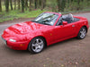 mazda mx5 mk1 1989 1997 v style wind deflector 1