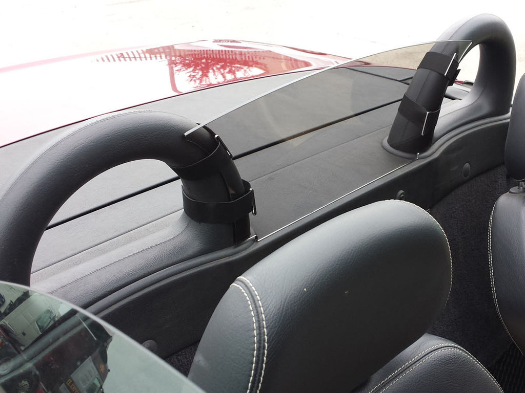 mercedes slk r170 1996 2004 half size wind deflector tinted