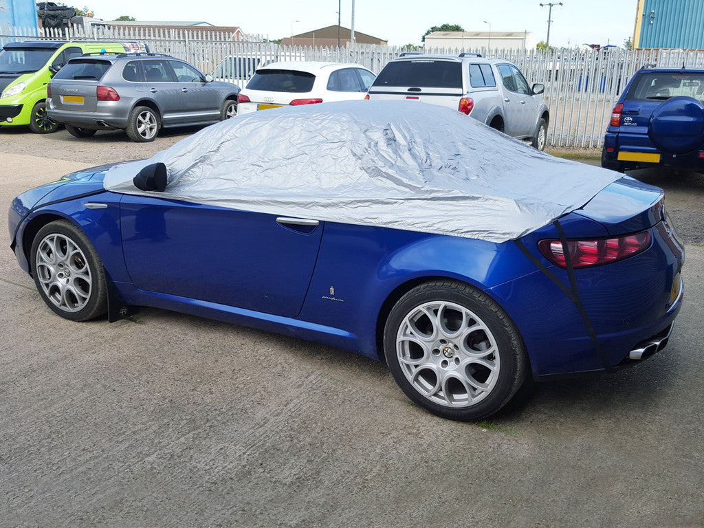 Alfa Romeo Brera Spider & Coupe 2005 onwards Half Size Car Cover