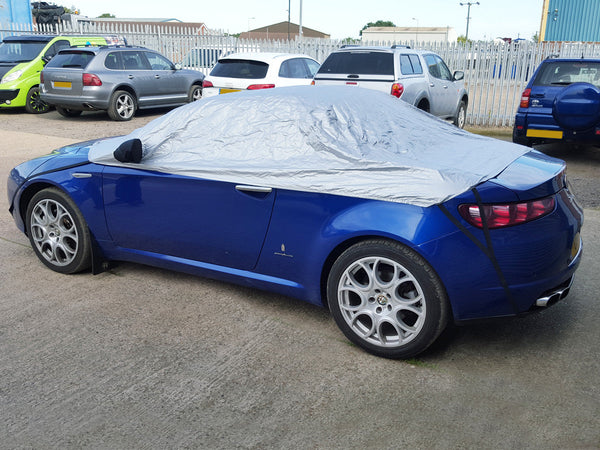 Alfa Romeo Brera Spider & Coupe 2005 onwards Half Size Car Cover