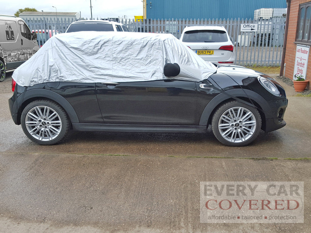 BMW Mini One, Cooper, Cooper S (Gen 3) F57 3 Door Convertible 2016-onwards Half Size Car Cover
