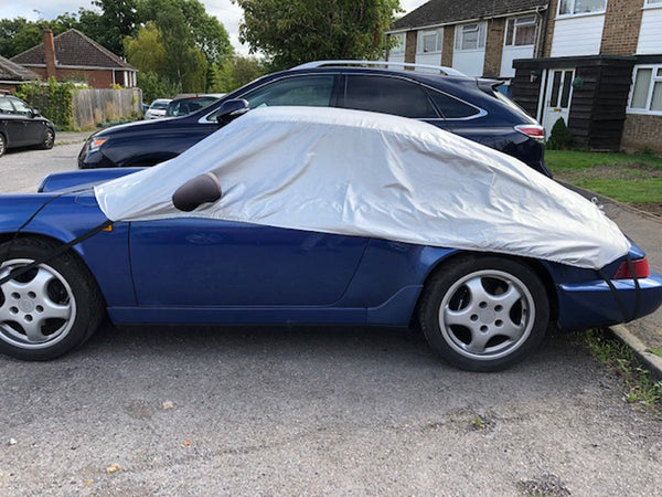 Porsche 964 (911) (no rear spoiler) 1989 - 1993 Half Size Car Cover