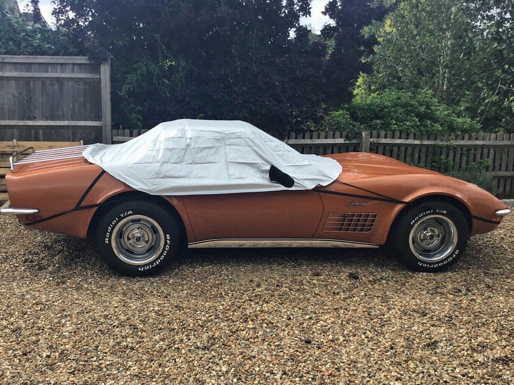 Chevrolet Corvette Stingray C3 1968-1982 Convertible Half Size Car Cover