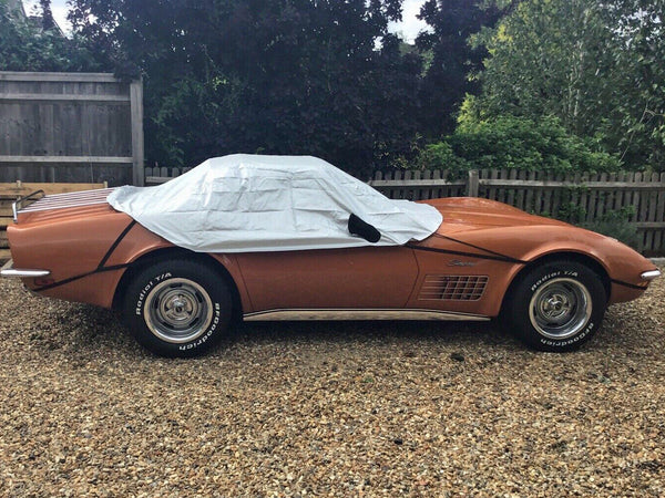 Chevrolet Corvette Stingray C3 1968-1982 Convertible Half Size Car Cover