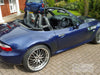 BMW Z3 Wind Deflector to fit Standard Roll Bars Clear Perspex