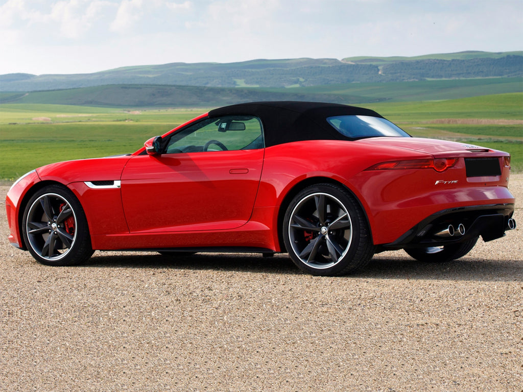 Jaguar FType Wind Deflector 2013onwards Clear Perspex Just Roadster Ltd