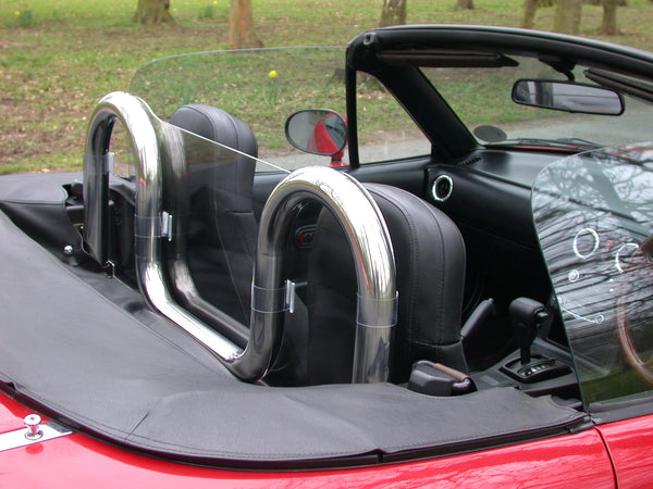 mazda mx5 mk1 1989 1997 tt style wind deflector