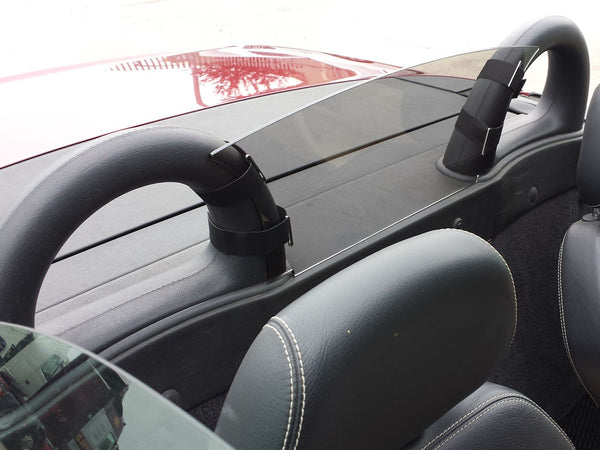 mercedes slk r170 1996 2004 half size wind deflector tinted