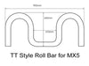 mazda mx5 mk2 and mk2 5 1998 2005 tt style wind deflector 1