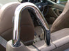 bmw z3 wind deflector to fit twin chrome roll bars tinted